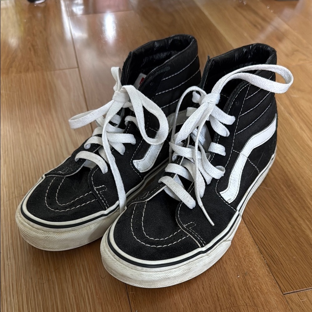 Suede black High-Top vans